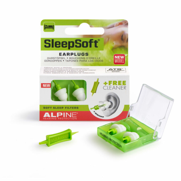 ® Sleep Premium Gehörschutzstöpsel Ohrstöpsel schlafen bis 39 db 